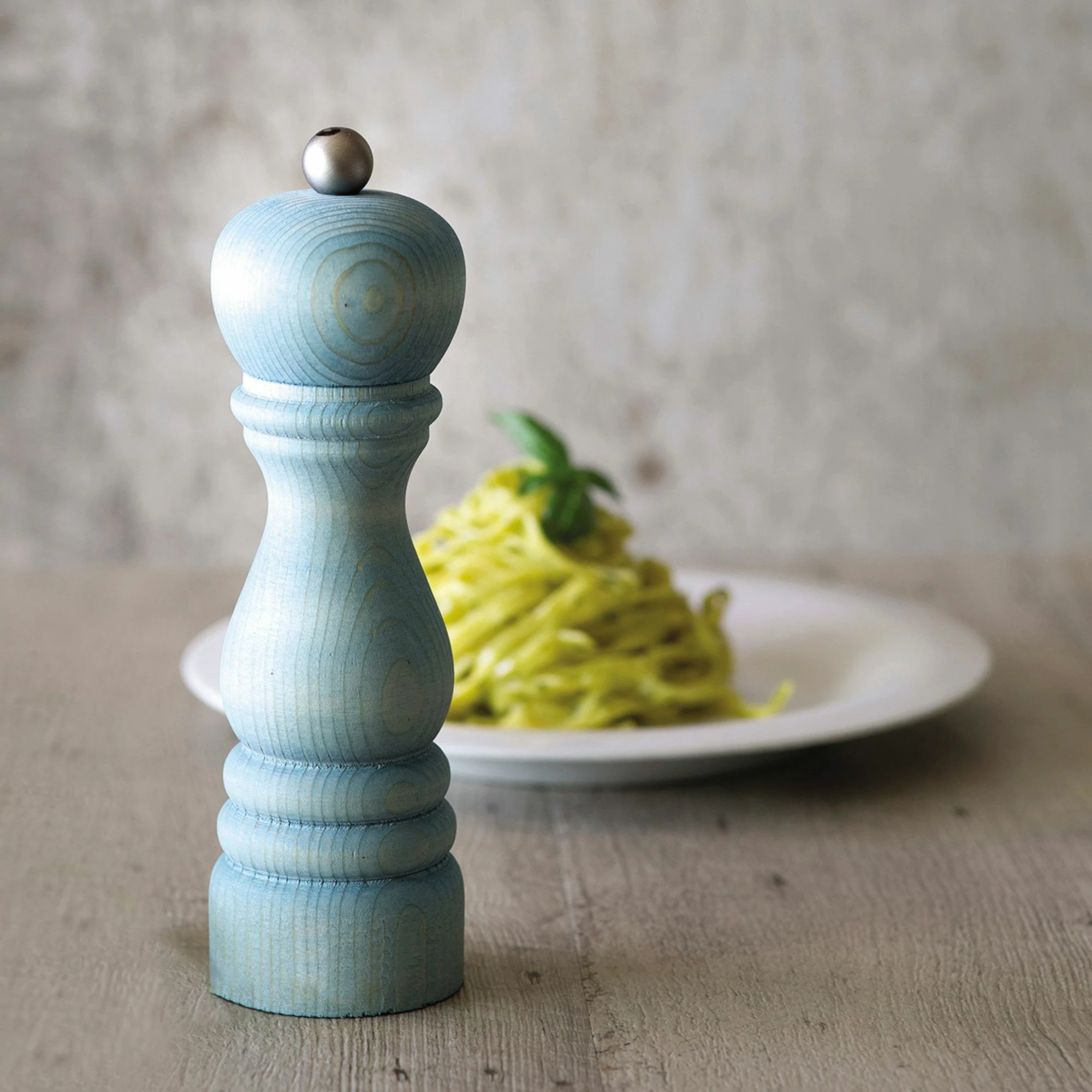 Mulli piperi, Bisetti, Vintage 190 mm, dru, blu