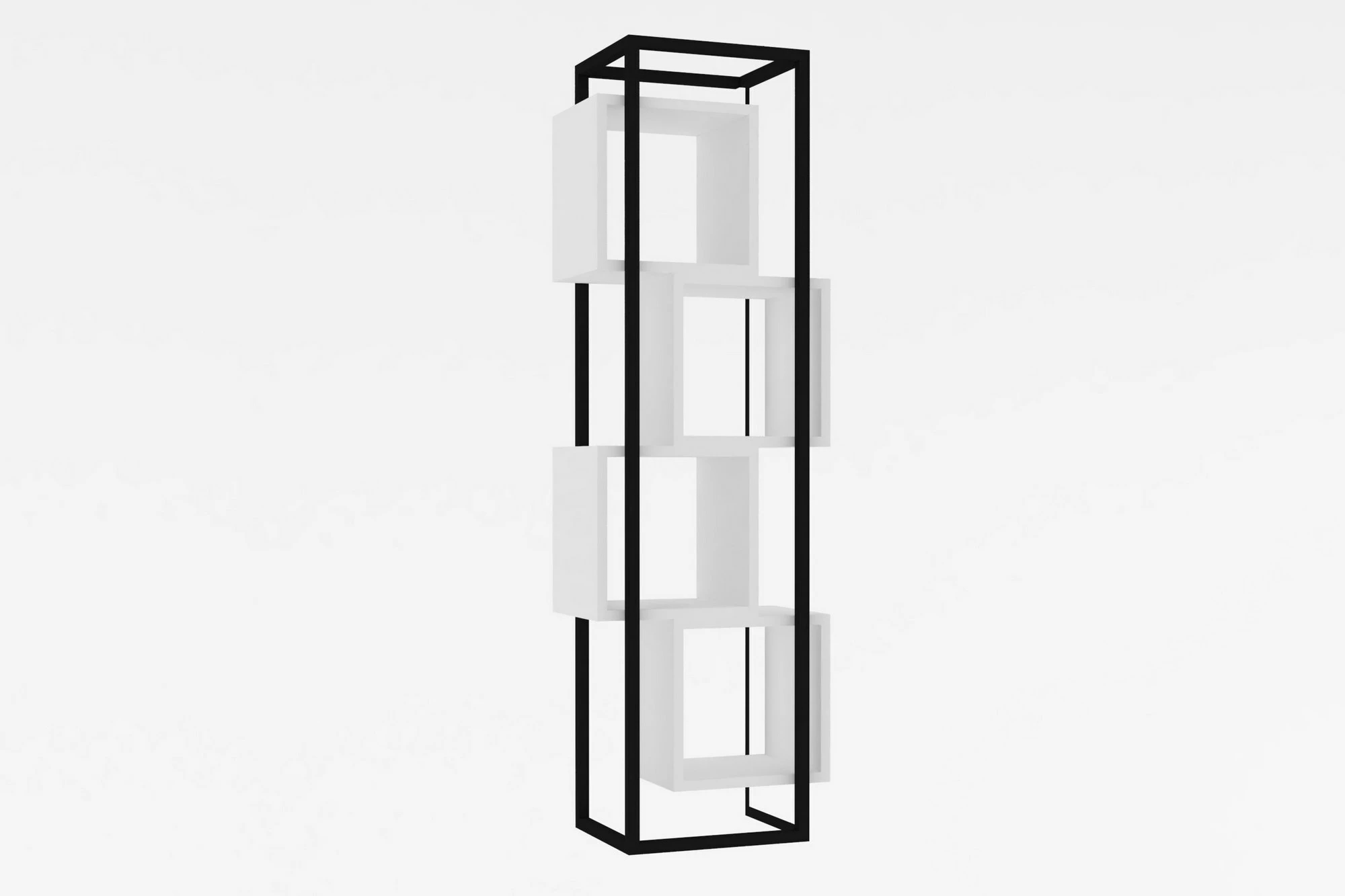 Raft librash Hanah Home, Rabant, i bardhë