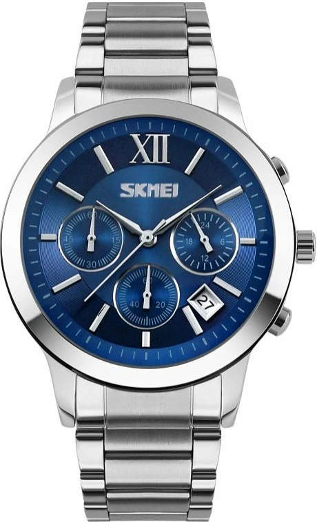 Orë dore për meshkuj Skmei, argjendtë