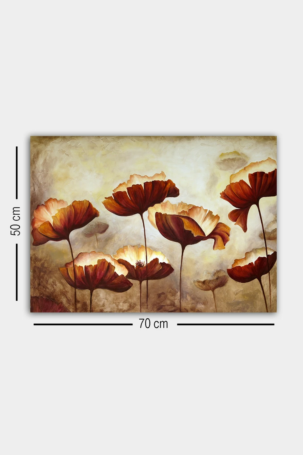 Pikturë dekorative në kanavacë, shumëngjyrëshe, 50x70cm, 335581049-5070