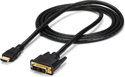 Kabllo StarTech.com HDMIDVIMM6 HDMI në DVI-D, 1.8 m, M/M, e zezë
