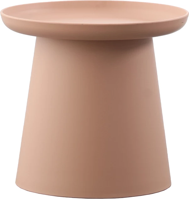 Tavolinë kafeje Tech, ngjyrë nude, 50x50x46.5