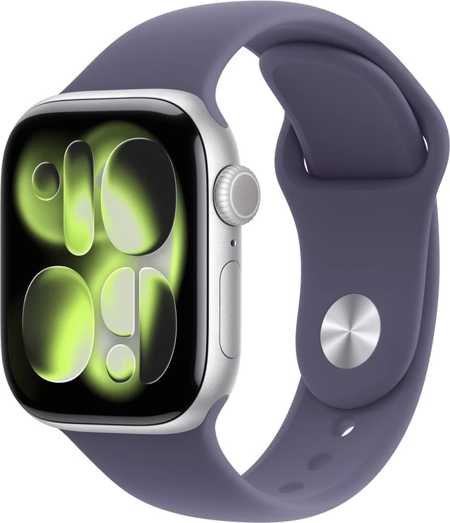 Apple Watch S11 42mm GPS Silver S/M Purple Fog Sport Band