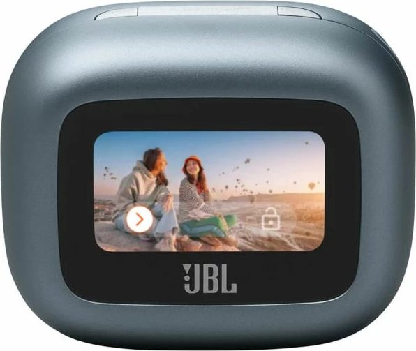 Kufje JBL Live Buds 3, wireless, ANC, Smart Charging Case me touchscreen 1.45\", Bluetooth 5.3, blu