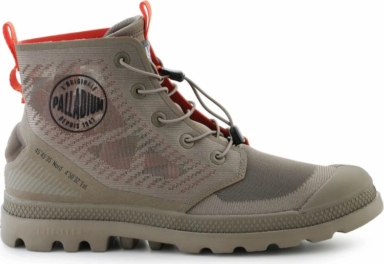 Këpucë për meshkuj Palladium, të gjelbra