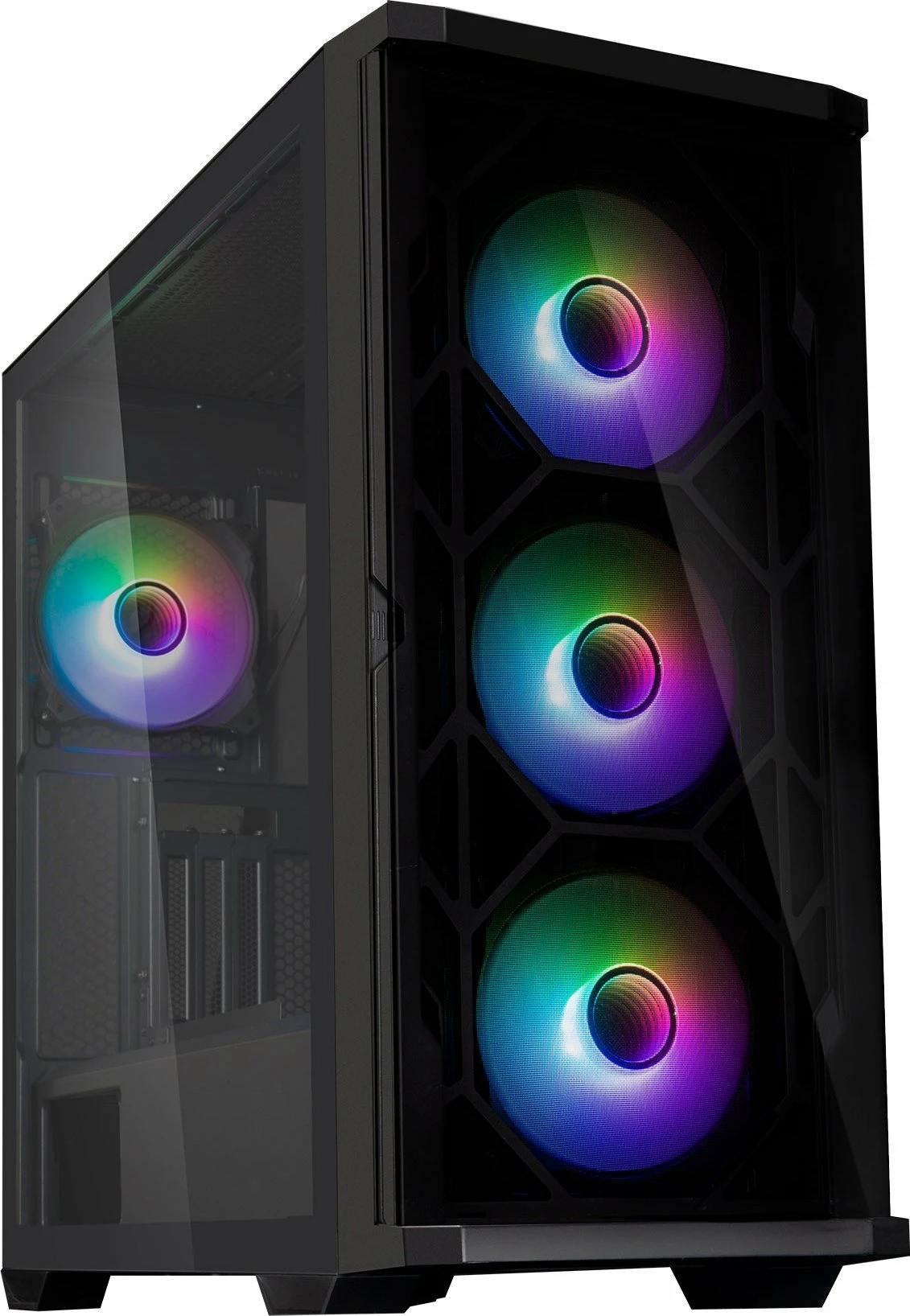 Kasë Zalman Z10 Duo Midi Tower për ATX/mATX/Mini-ITX, 2x2.5" + 2x3.5", 2xUSB 3.0, USB-C, pa PSU, e zezë