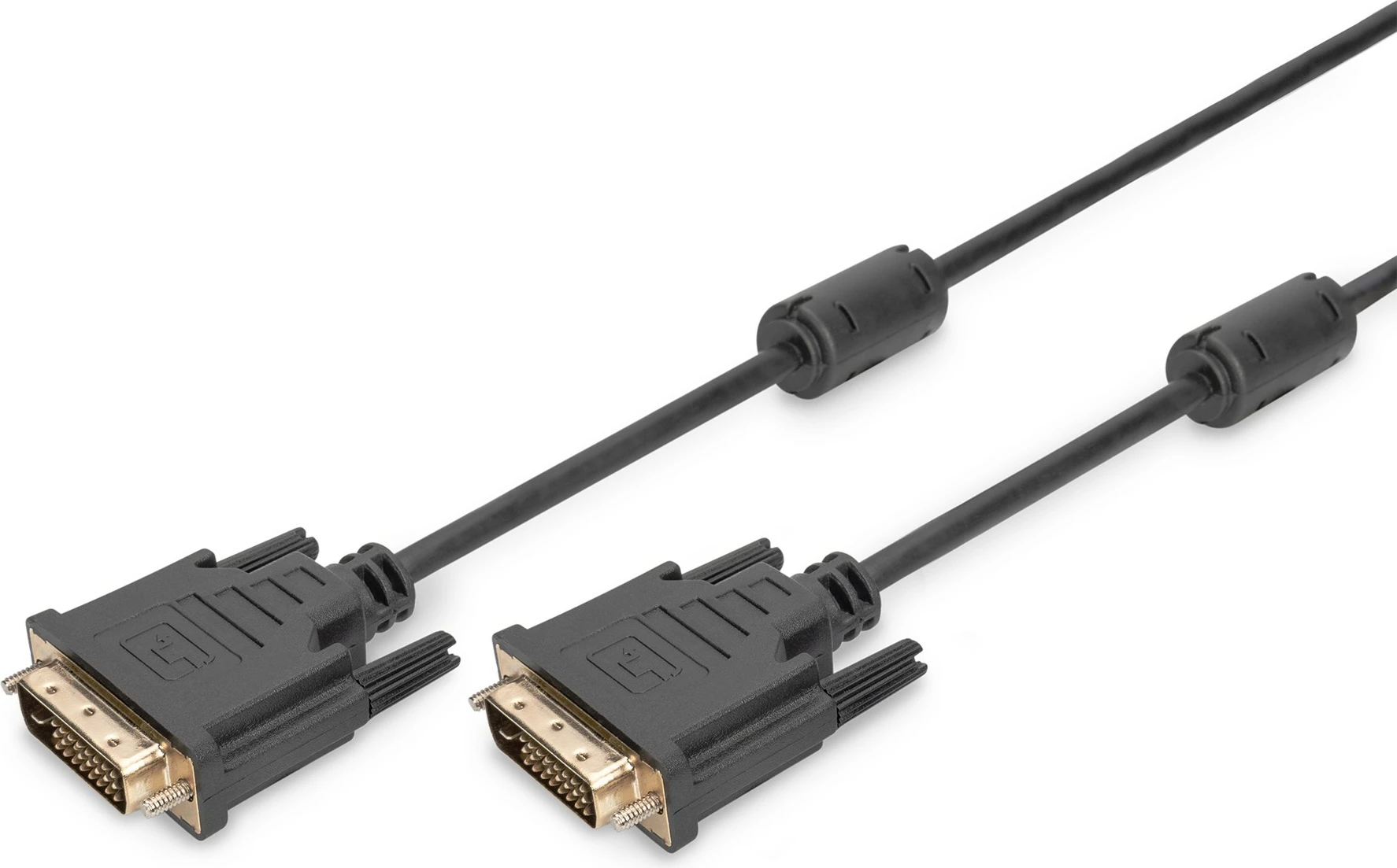 Kabllo DVI-D Digitus 1m, Full HD, Dual-Link, e zezë