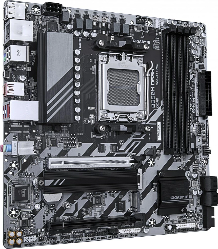 Pllakë amë Gigabyte B850M DS3H, Socket AM5, ATX
