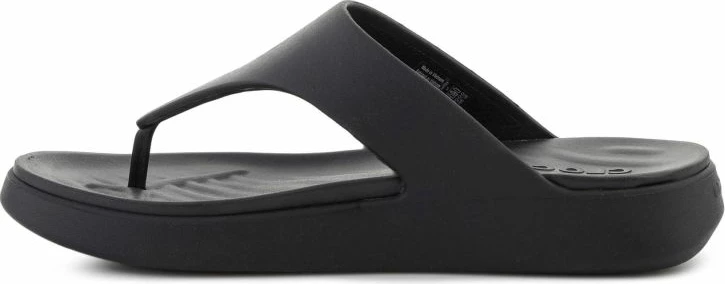 Sandale flip-flop për femra Crocs Getaway Triangle Flip, të zeza