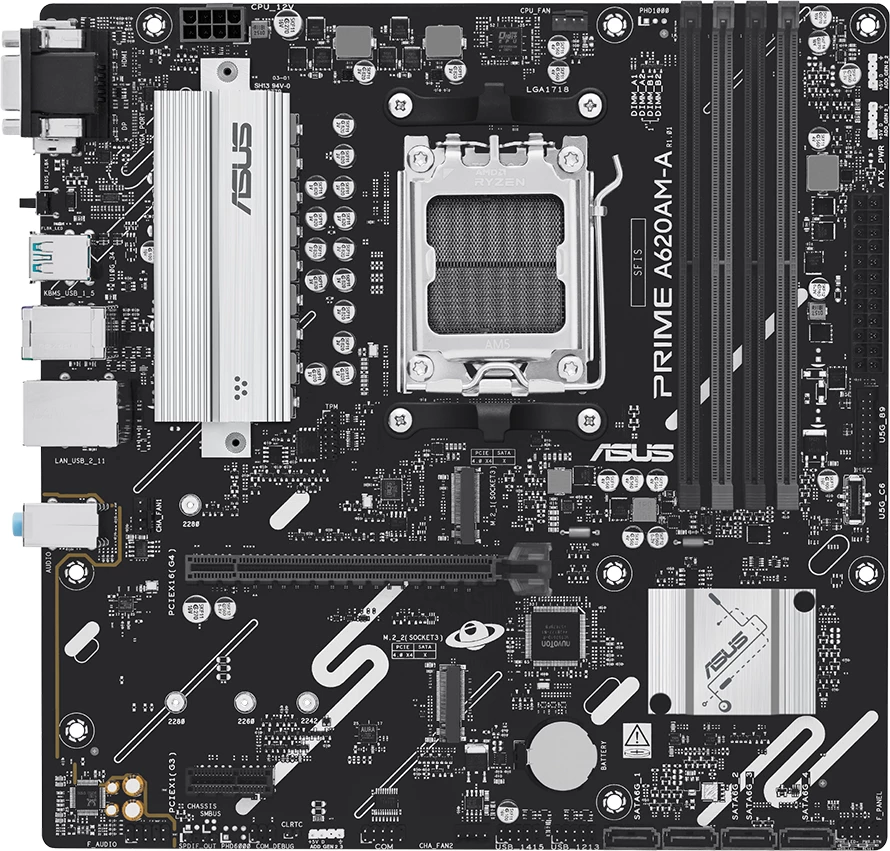 Pllakë amë ASUS PRIME A620AM-A-CSM mATX Socket AM5 DDR5
