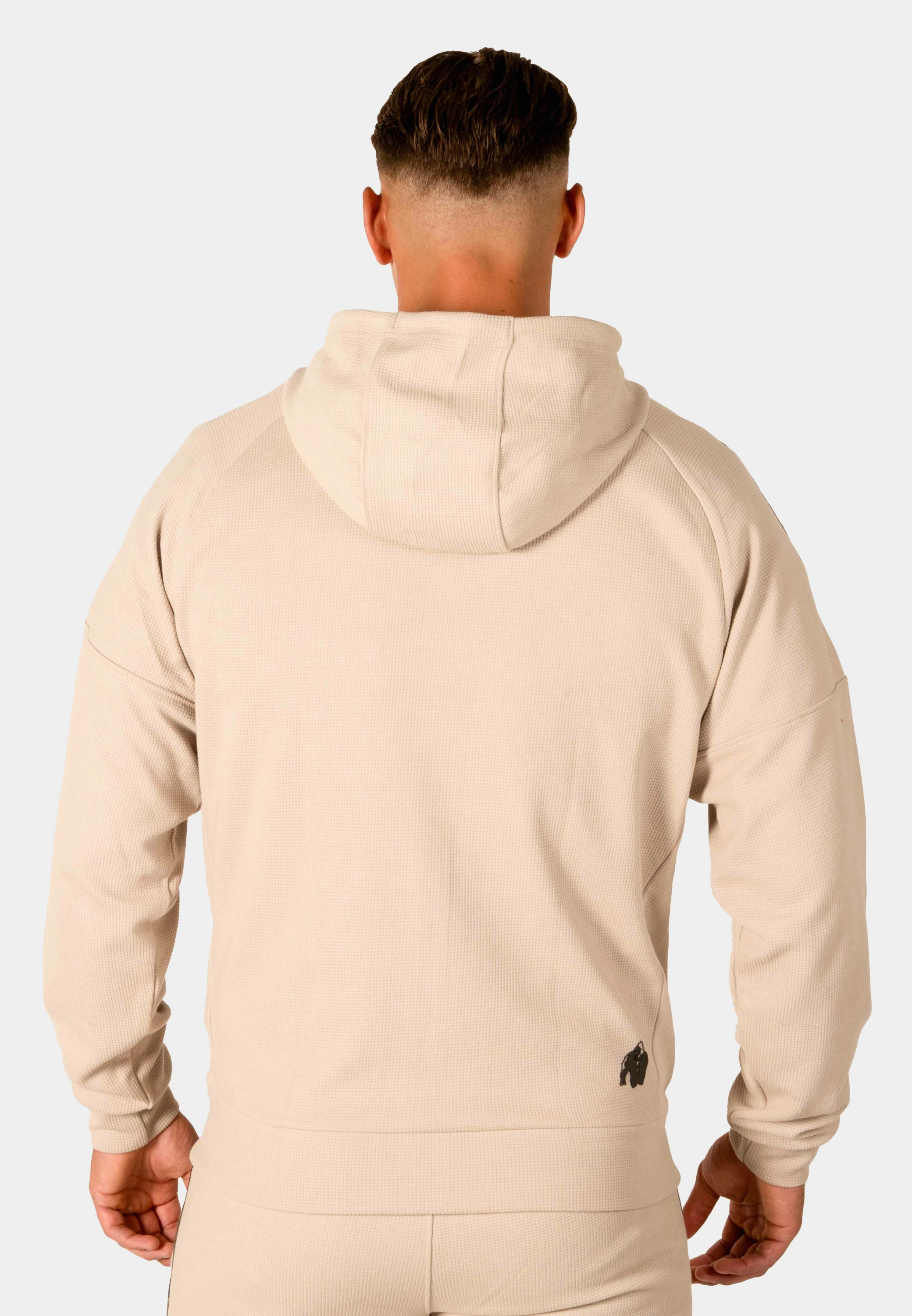 Harvey Hooded Track Jacket - Beige [Madhësia: XL]