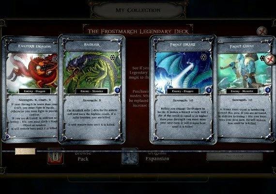 Talisman: The Frostmarch Expansion - Legendary Deck DLC EN/DE/FR/IT/PL/RU/ES Global