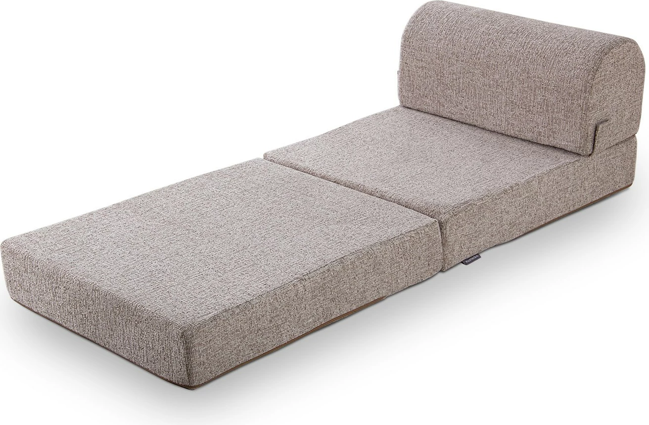 Krevat-karrige një vendës, Atelier del Sofa, Magic, boucle ngjyrë kafe e çelët