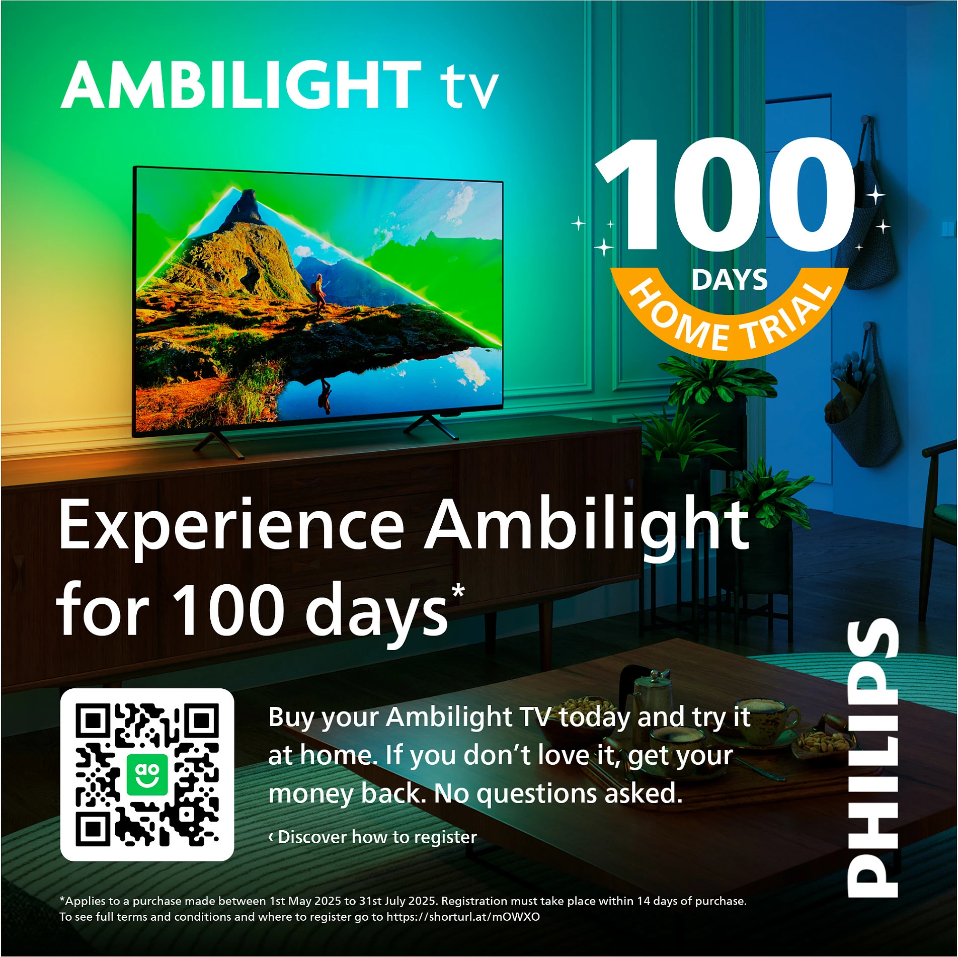 Televizor Philips Ambilight 85MLED910/12, 65", 4K QD-Mini LED, Smart TV, i zi