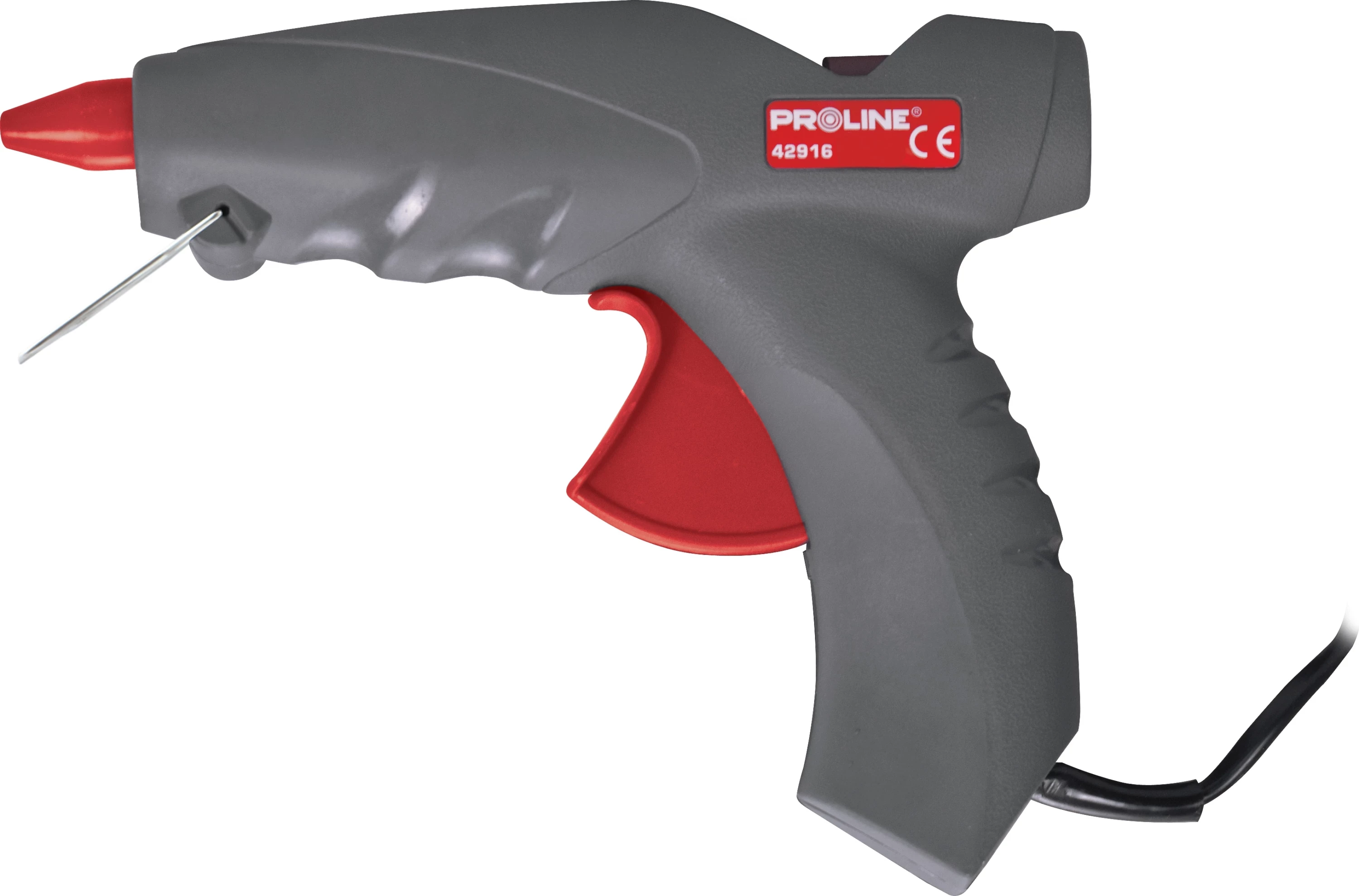 Pistoletë ngjitëse PROLINE 42916 20/200W, për shufra ngjitësi 11.2 mm, gri