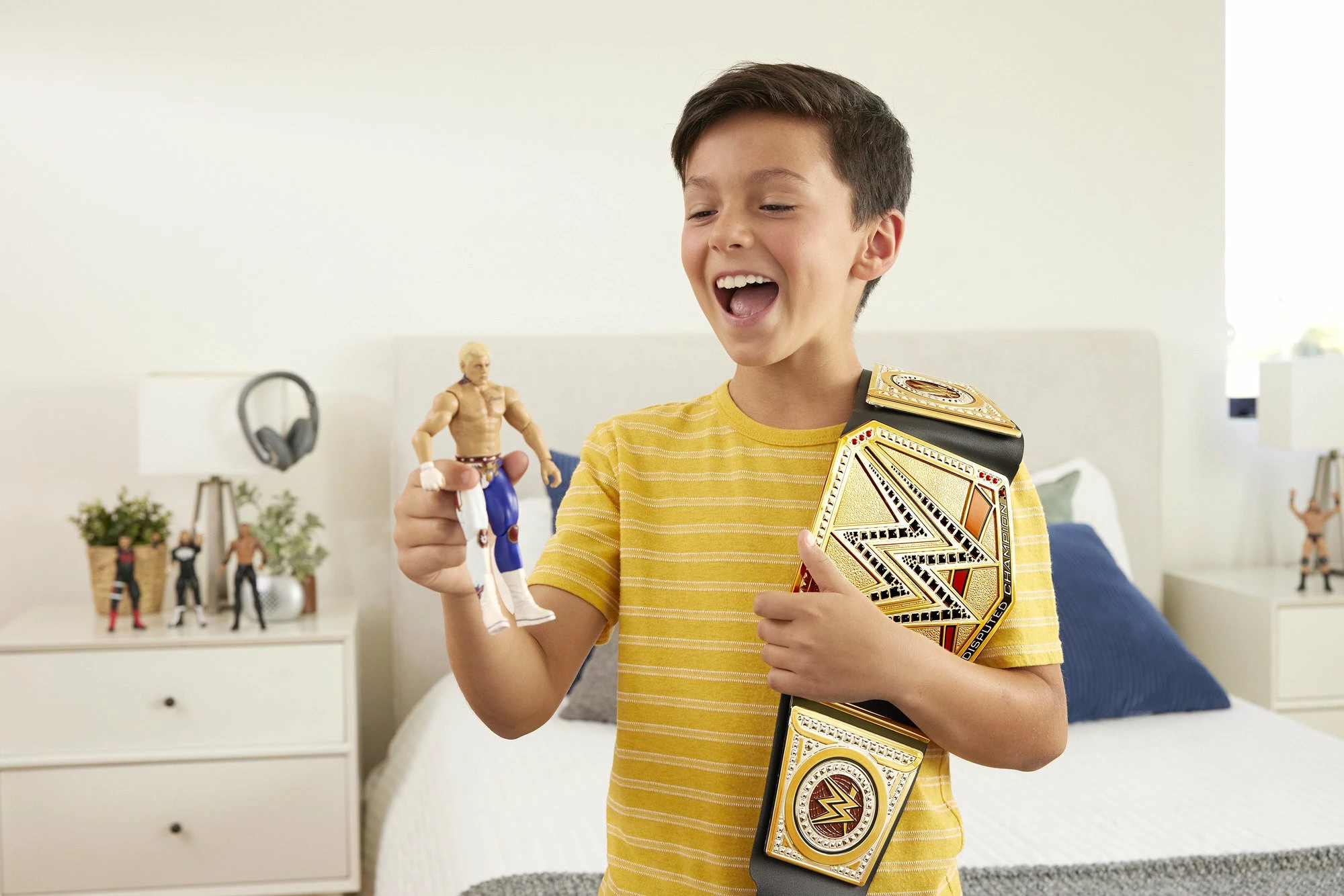 Figurinë aksioni Mattel WWE Elite Collection "The American" JCJ31, 15 cm, me aksesorë