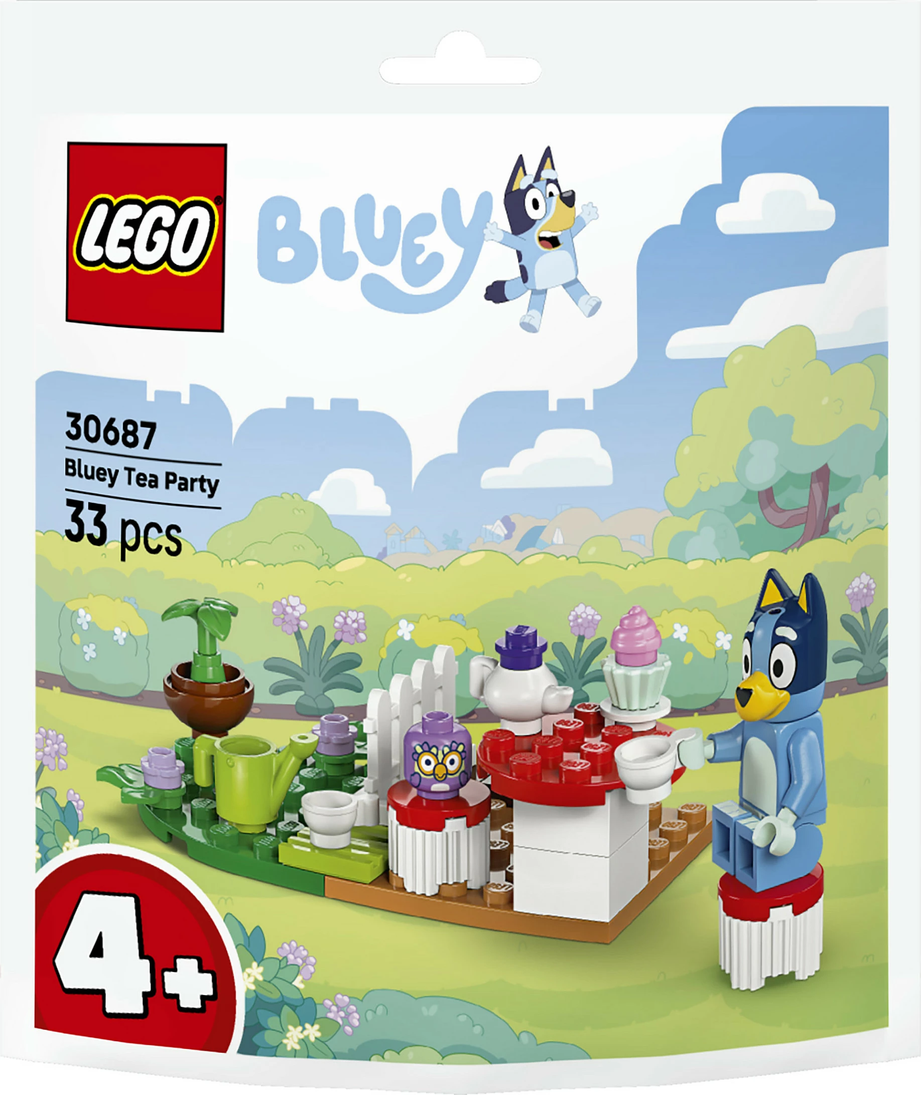 Set ndërtimi LEGO Bluey Tea Party 30687, 33 copë, 4+, multikolor