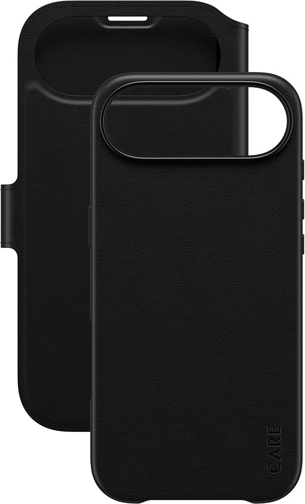 Mbështjellës PanzerGlass CARE Feature Case Tango 2in1 Wallet MagSafe për iPhone, zi