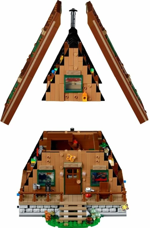 Set ndërtimi Lego për të rritur, A-Frame Hut
