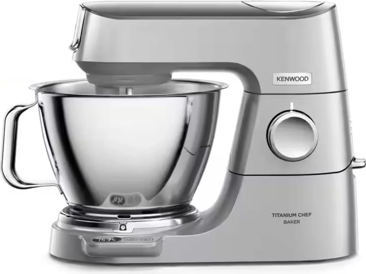Robot kuzhine, Kenwood KVC85.004SI, 1200 W, dy tasë 5 L + 3.5 L, peshore EasyWeigh, DuoBowl, argjendtë