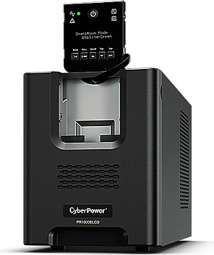 UPS CyberPower PR1000ELCD, 1000VA/900W, sinus i pastër, 8x C13, AVR, LCD, i zi