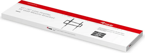 Mbajtëse muri për TV Equip Slim 1Gelenk, 37"-70", VESA deri 600x400, 35 kg, e zezë