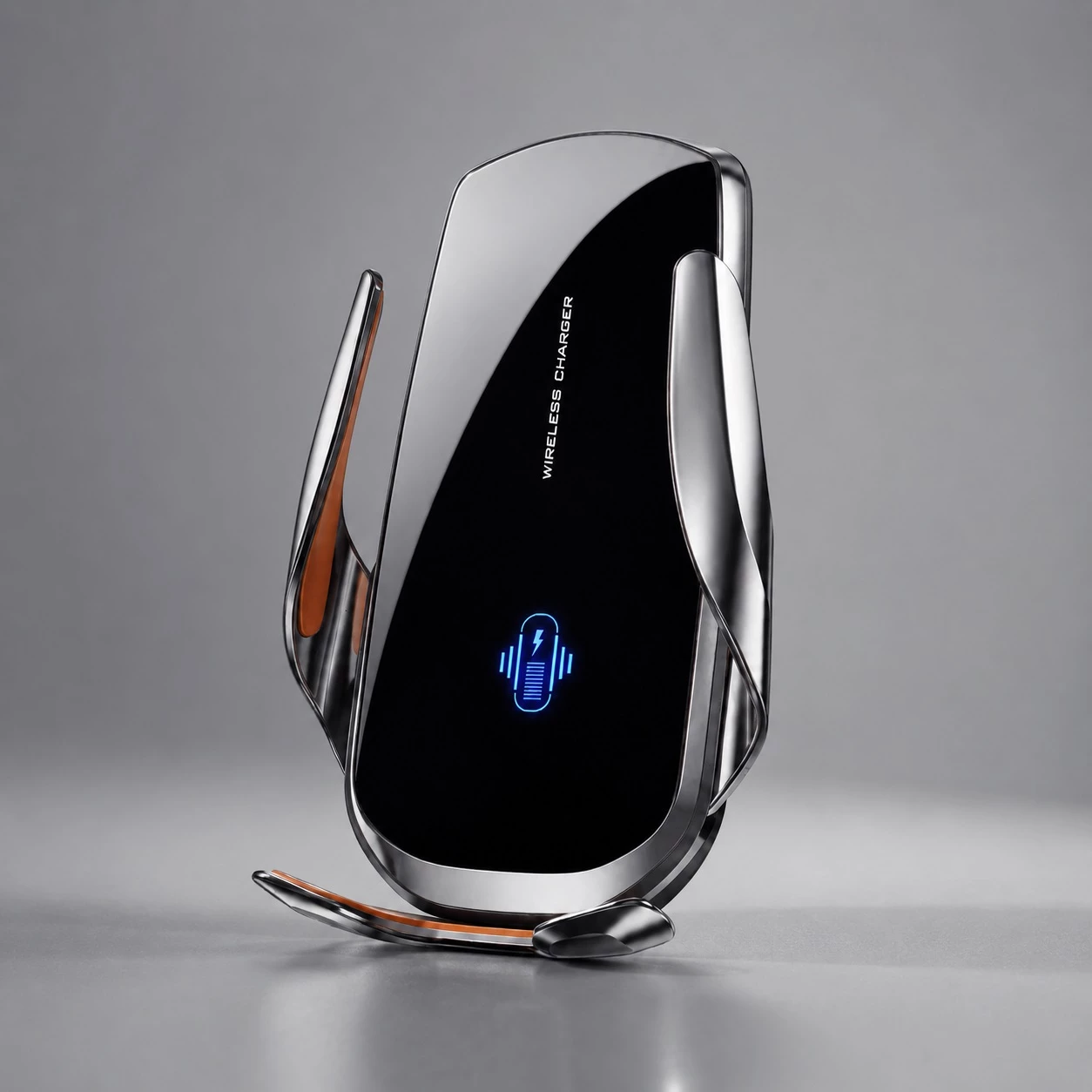 Mbajtëse Telefoni për Makinë T1 me Karikim Wireless 15W dhe Rrotullim 360°