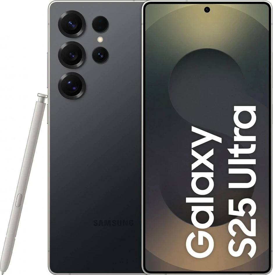 Celular Samsung Galaxy S25 Ultra, 6.9", 12+1TB, 5G, black titanium