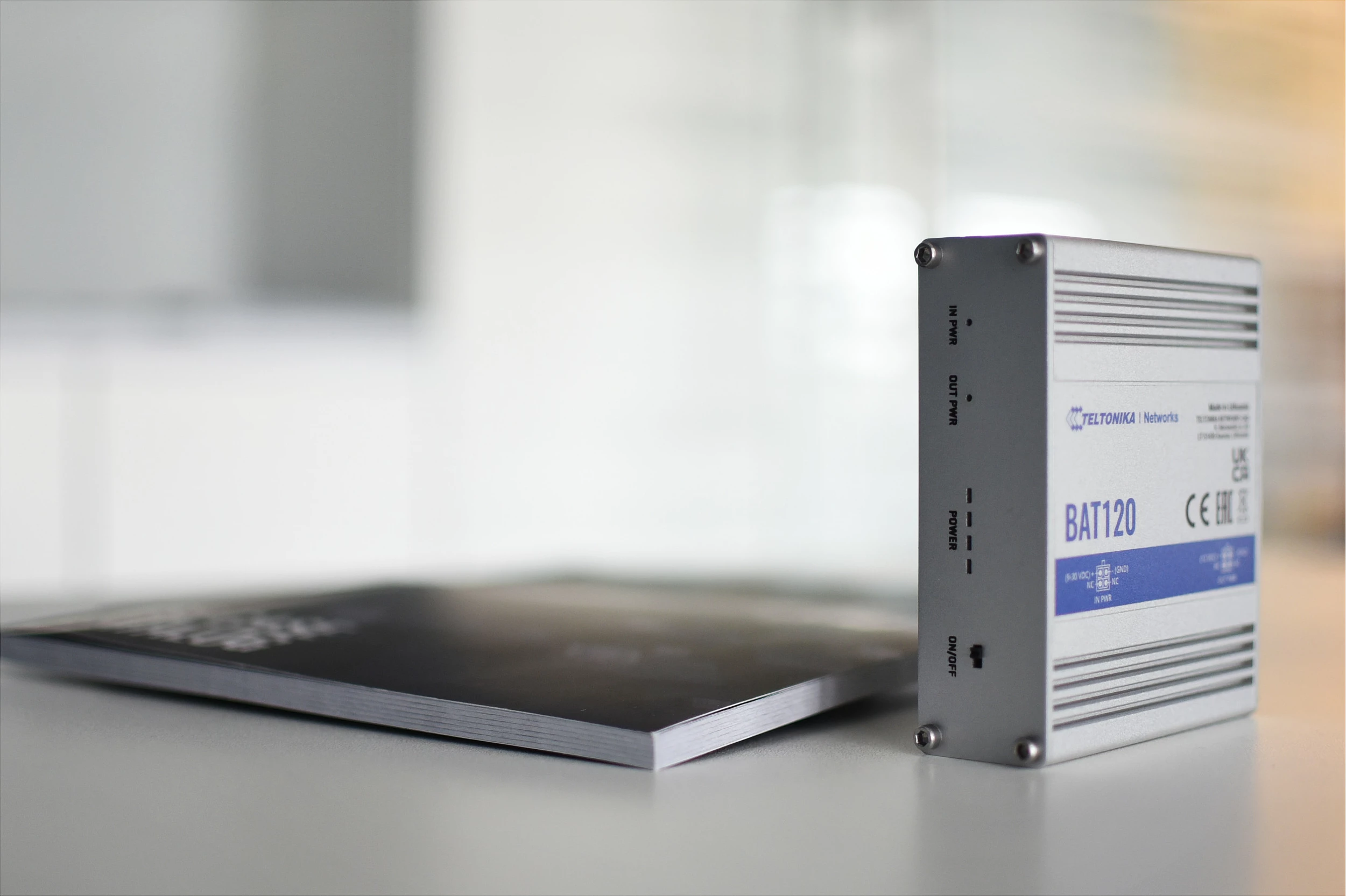 UPS Teltonika BAT120, bateri rezervë DC 22W, Li-Ion 2.3Ah, stainless steel