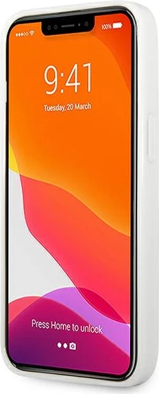 Mbështjellës Mercedes MEHCP13LESPWH për iPhone 13/13 Pro 6.1", Stars Pattern, i bardhë