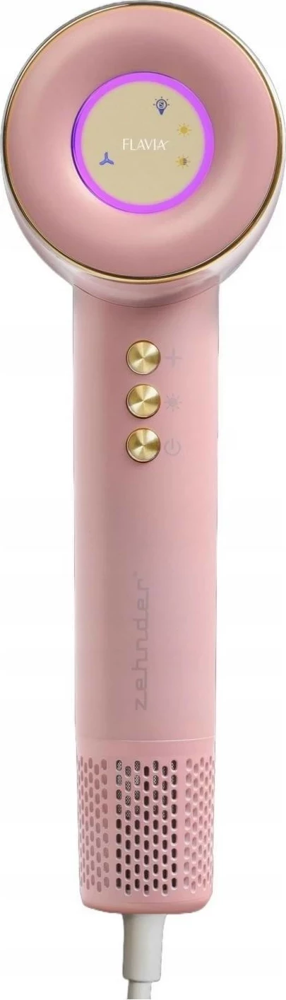 Tharëse flokësh Zehnder Flavia S1000R, 1600W, rozë