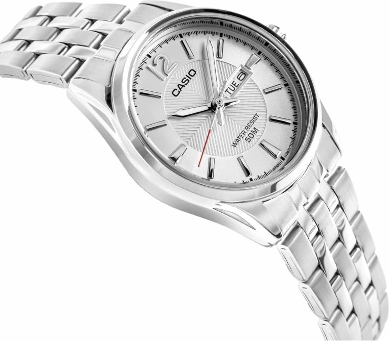 Orë dore për femra CASIO, argjendi