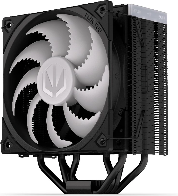 Ftohës procesori Endorfy Fera 5 Black ARGB, EY3A012, me ndriçim ARGB, 12 cm, i zi