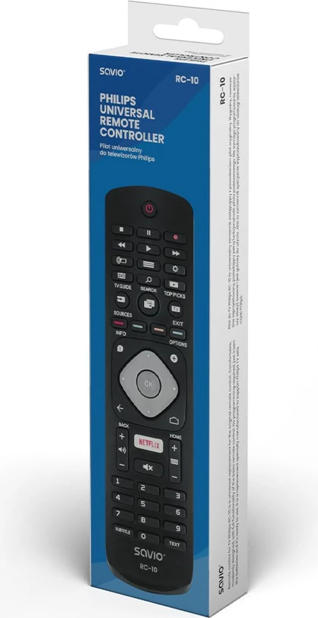 Telekomanda universale/zëvendësues për TV Philips Savio RC-10