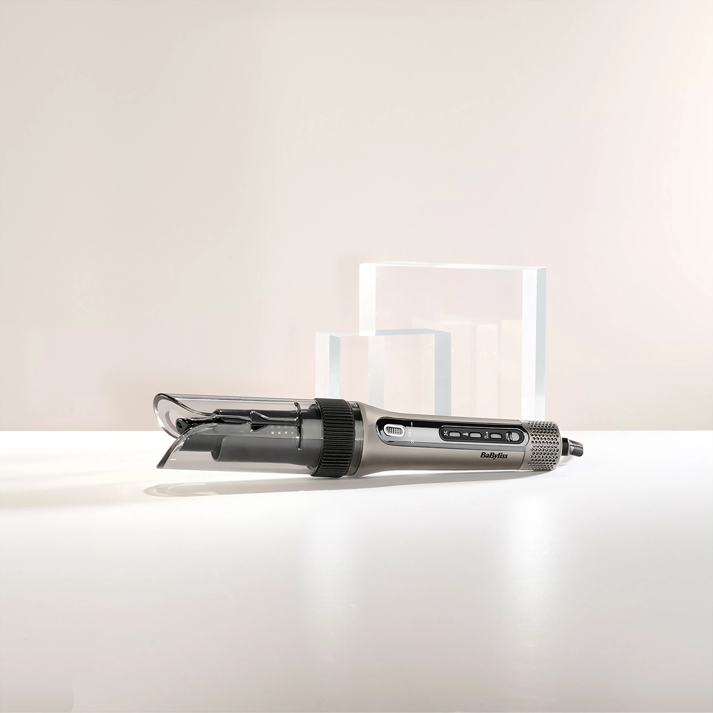 Hekur për kaçurrela BaByliss Style Secret Air C6688E, gri/zi