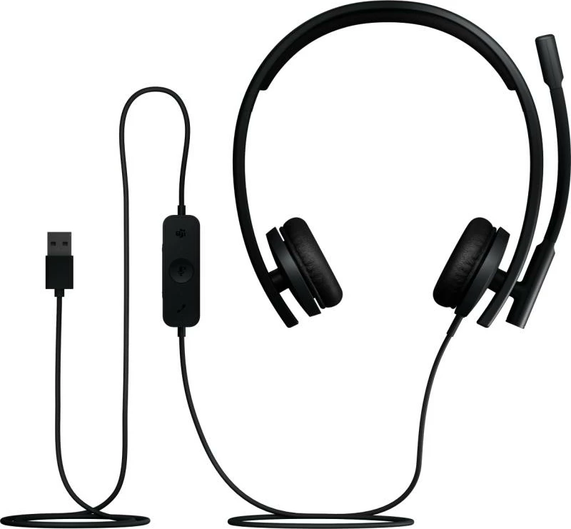 Kufje me mikrofon Logitech H570e Stereo USB-A, Microsoft Teams, 981-001430, zi 3