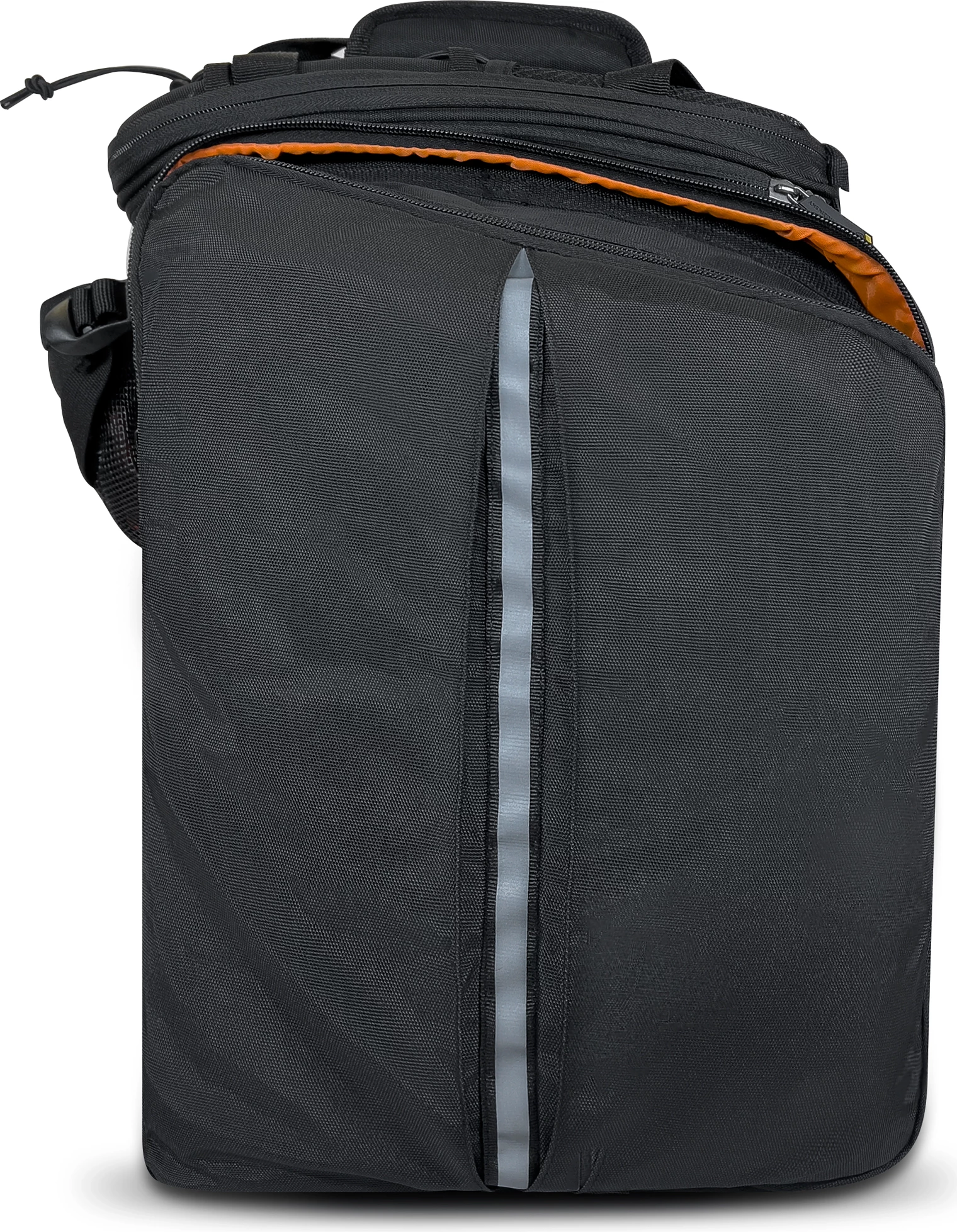 Çantë biçiklete Wozinsky WBB19BK, 35L, me mbulesë shiu, e zezë