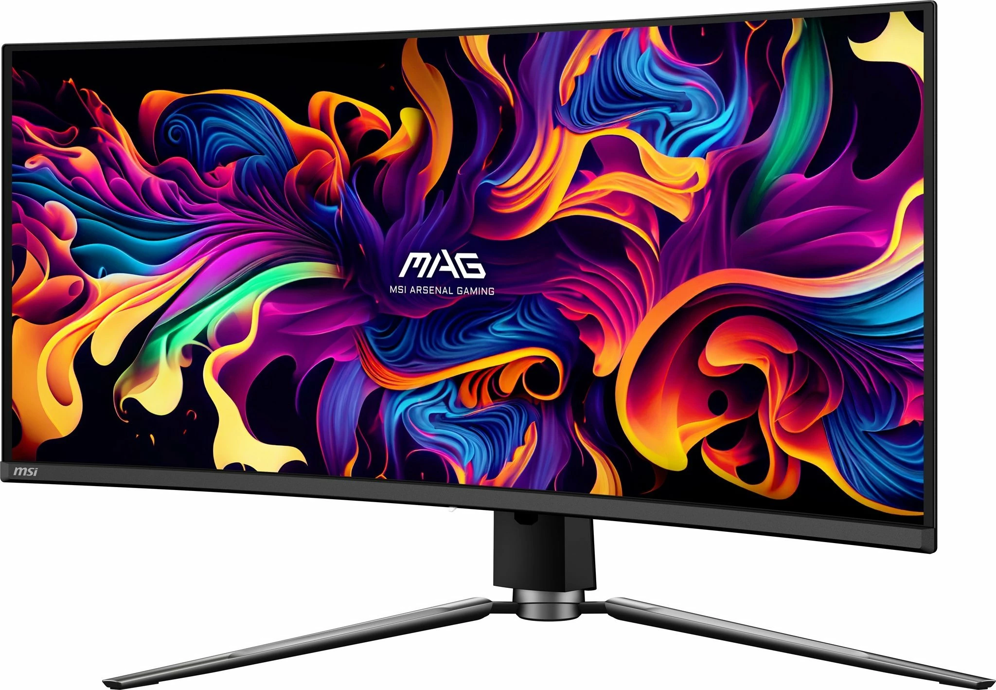 Monitor MSI MAG 341CQP QD-OLED 34\" UWQHD 175Hz i lakuar, i zi