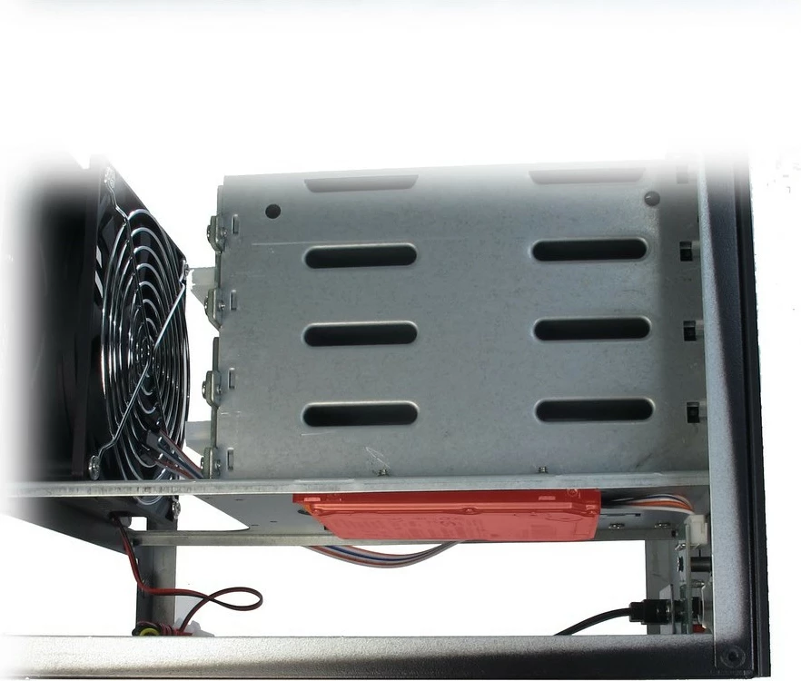 Kasë Inter-Tech IPC SC-4004, Ultra Small Form Factor, Mini-ITX, e zezë