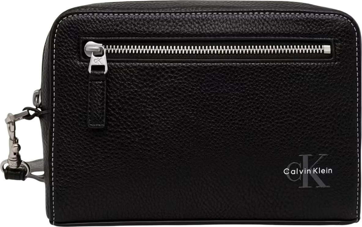 Çantë pouch për meshkuj Calvin Klein LV04D1271G, e zezë