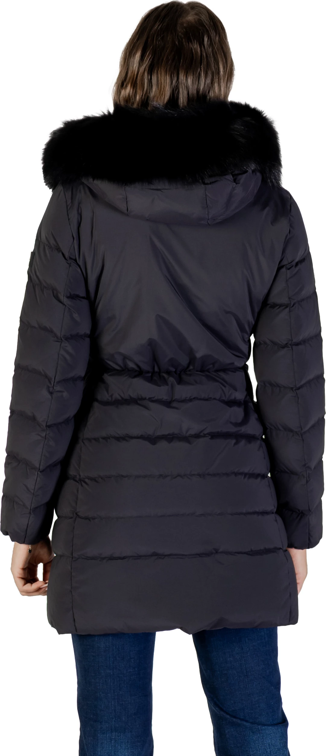 Pallto parka për femra Peuterey SERIOLA ML 06 FUR PED545801190986, e zezë [Madhësia: XL]