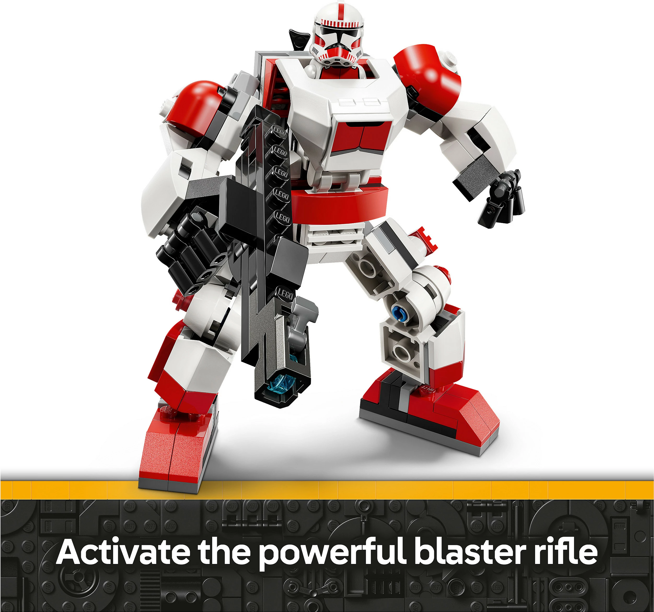 Set ndërtimi LEGO Star Wars 75448 Clone Shock Trooper Mech, 151 pjesë, shumëngjyrësh
