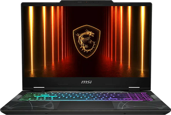 Laptop MSI Cyborg 15 B2RWFKG-401, Core 7 240H, 16GB RAM, 512GB SSD, RTX 5060 8GB, 15.6" FHD, Windows 11 Home, Translucent Black