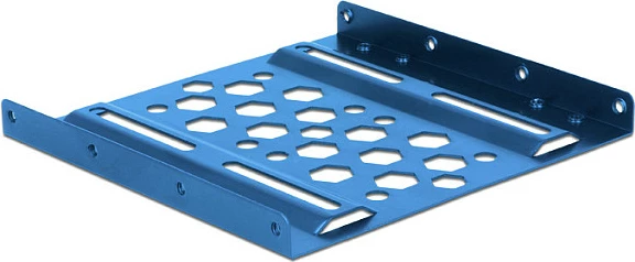 Kornizë montimi DeLOCK 2.5" në 3.5", alumin, blu