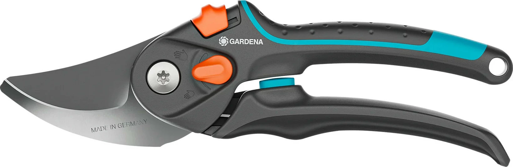 Gërshërë krasitjeje Gardena PremiumCut Pro Flex, bypass, prerje 2.4 cm, zezë/kaltër