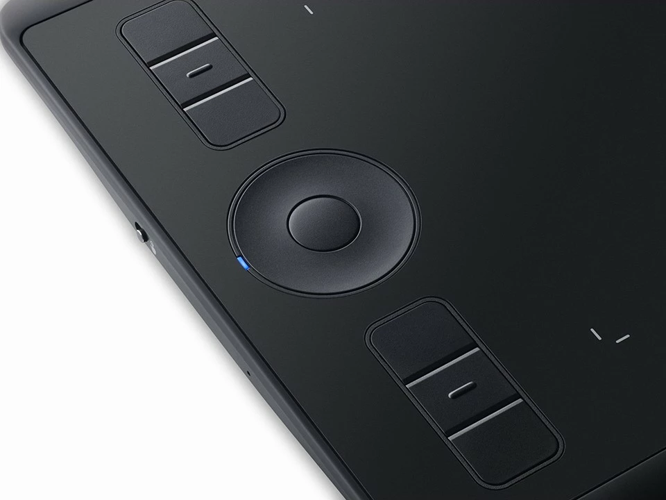 Tablet grafike Wacom Intuos Pro S, Wireless, 5080 lpi, 160 x 100 mm, e zezë