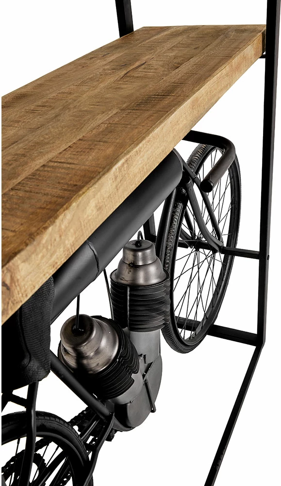 Raft librash Motor, i gjatë, natyral, 183x41x183