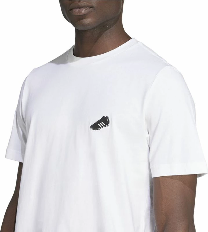 Maicë për meshkuj adidas, e bardhë