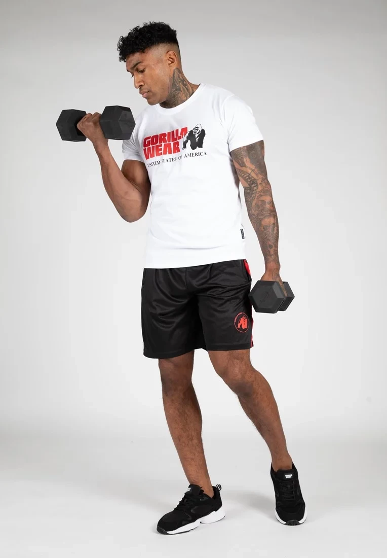Atlanta Shorts - Black/Red [Madhësia: S/M]