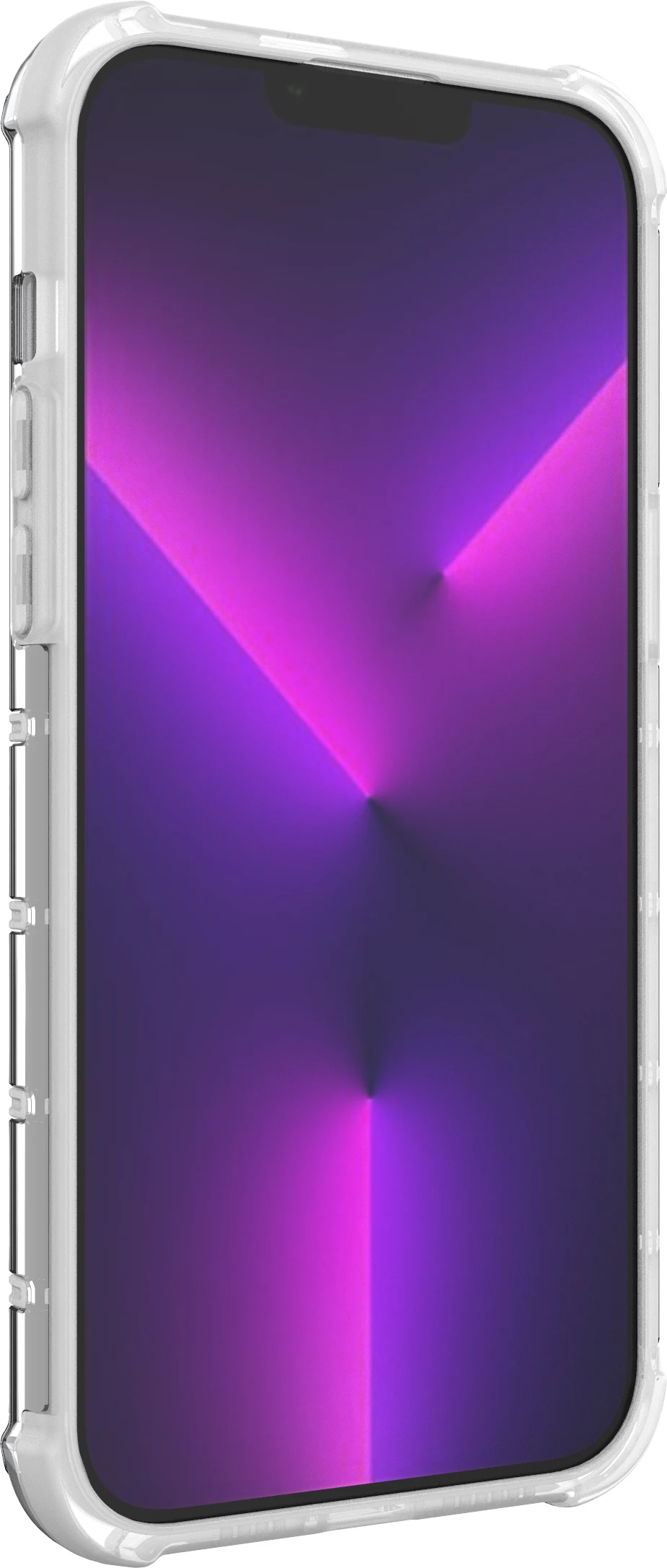 Mbështjellës Hurtel Ombre Protect Case për iPhone 13 Pro Max, rozë-kaltër